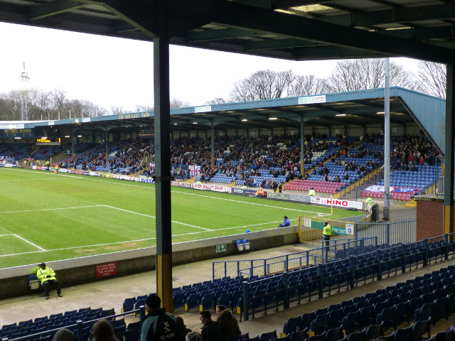 The Les Hart Stand During the Match